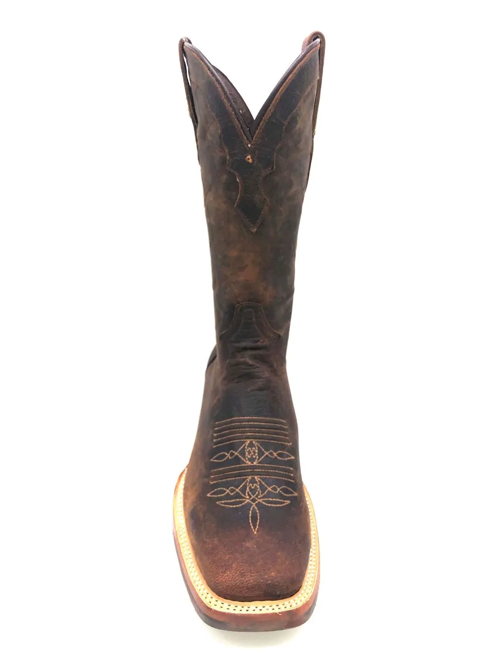'Tanner Mark' Men's 13" Western Square Toe - Buffalo Honey / Mad Dog Honey